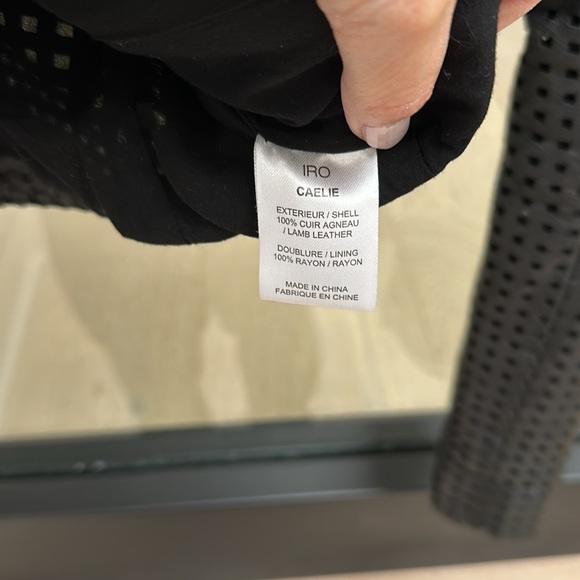 Iro Caelie leather jacket - Picture 6 of 10